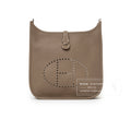 Hermès Evelyne PM 29 Etoupe Clemence Palladium Hardware