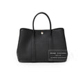 Hermès Garden Party 30 Black Negonda Palladium Hardware