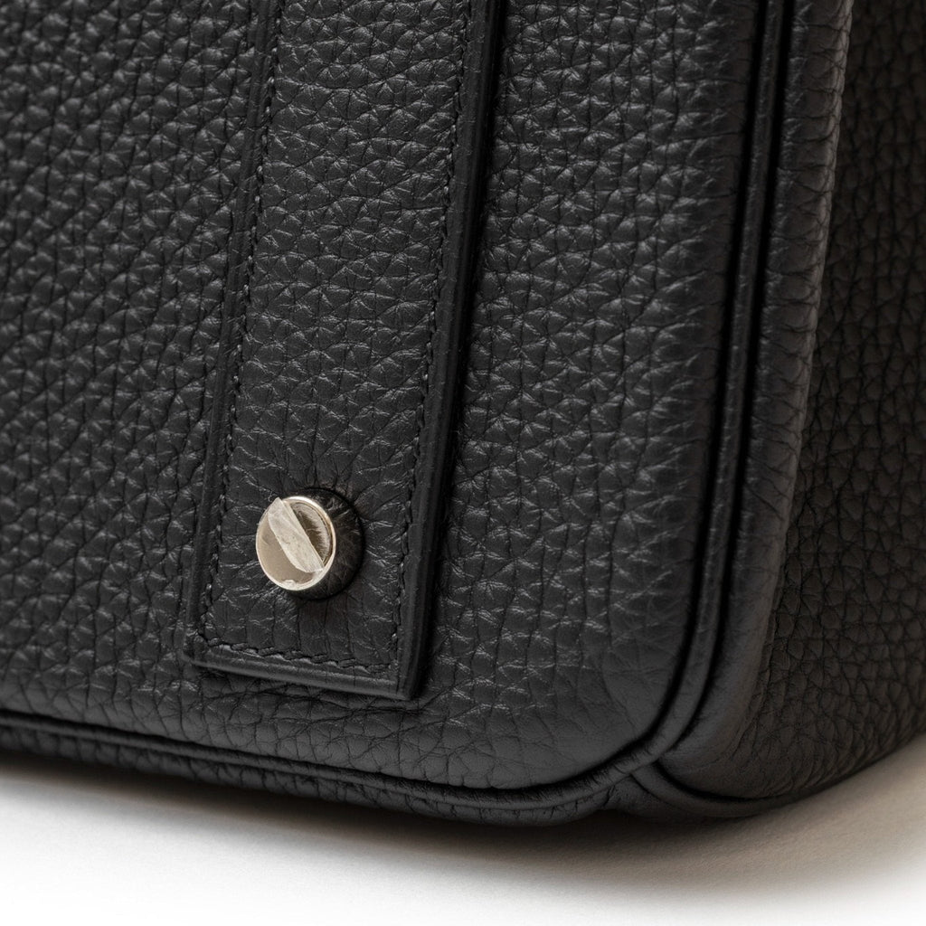 Hermès Hac Birkin 40 Black Togo Palladium Hardware
