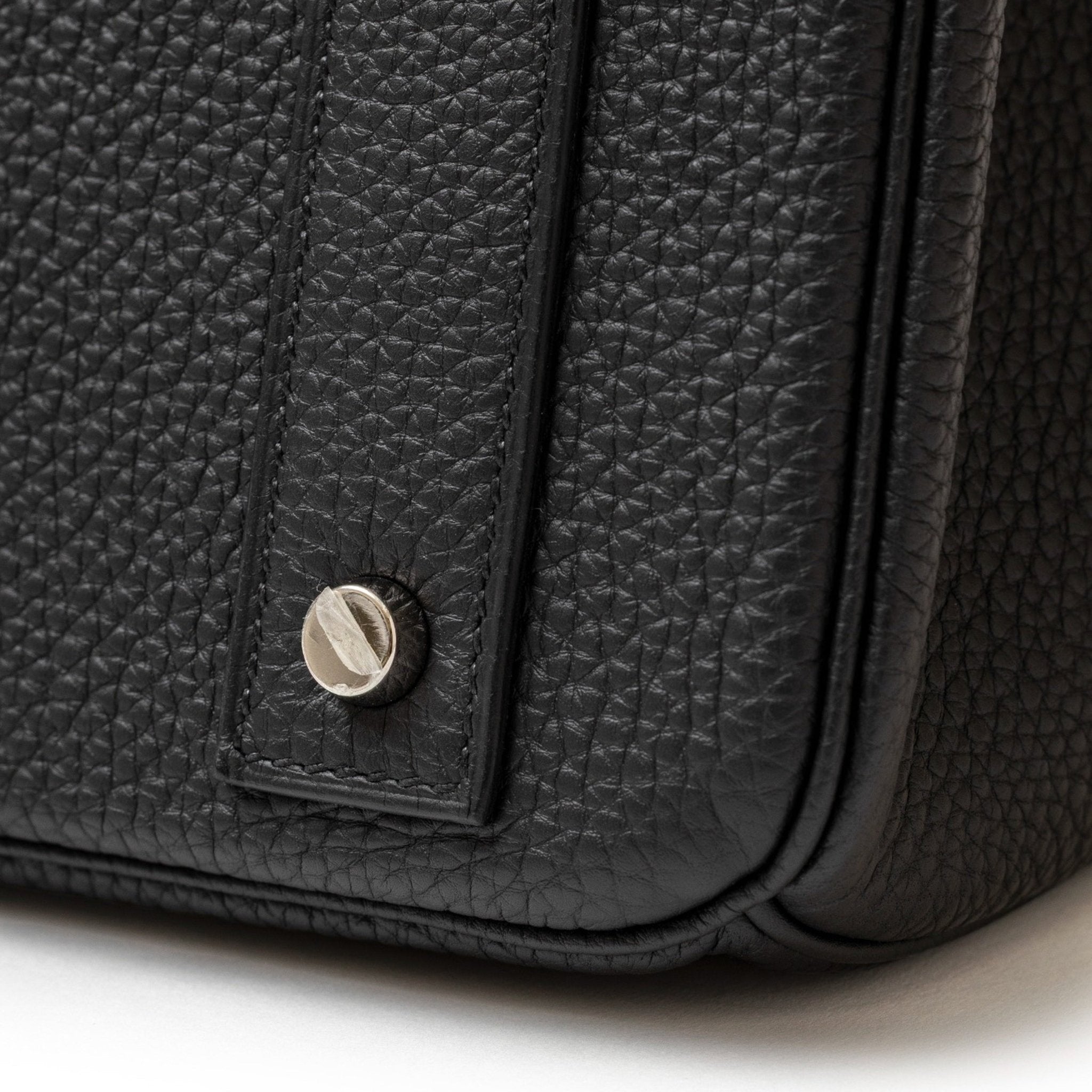 Hermès Hac Birkin 40 Black Togo Palladium Hardware