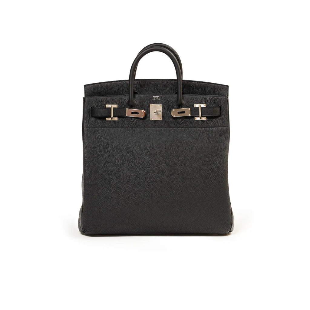 Hermès Hac Birkin 40 Black Togo Palladium Hardware