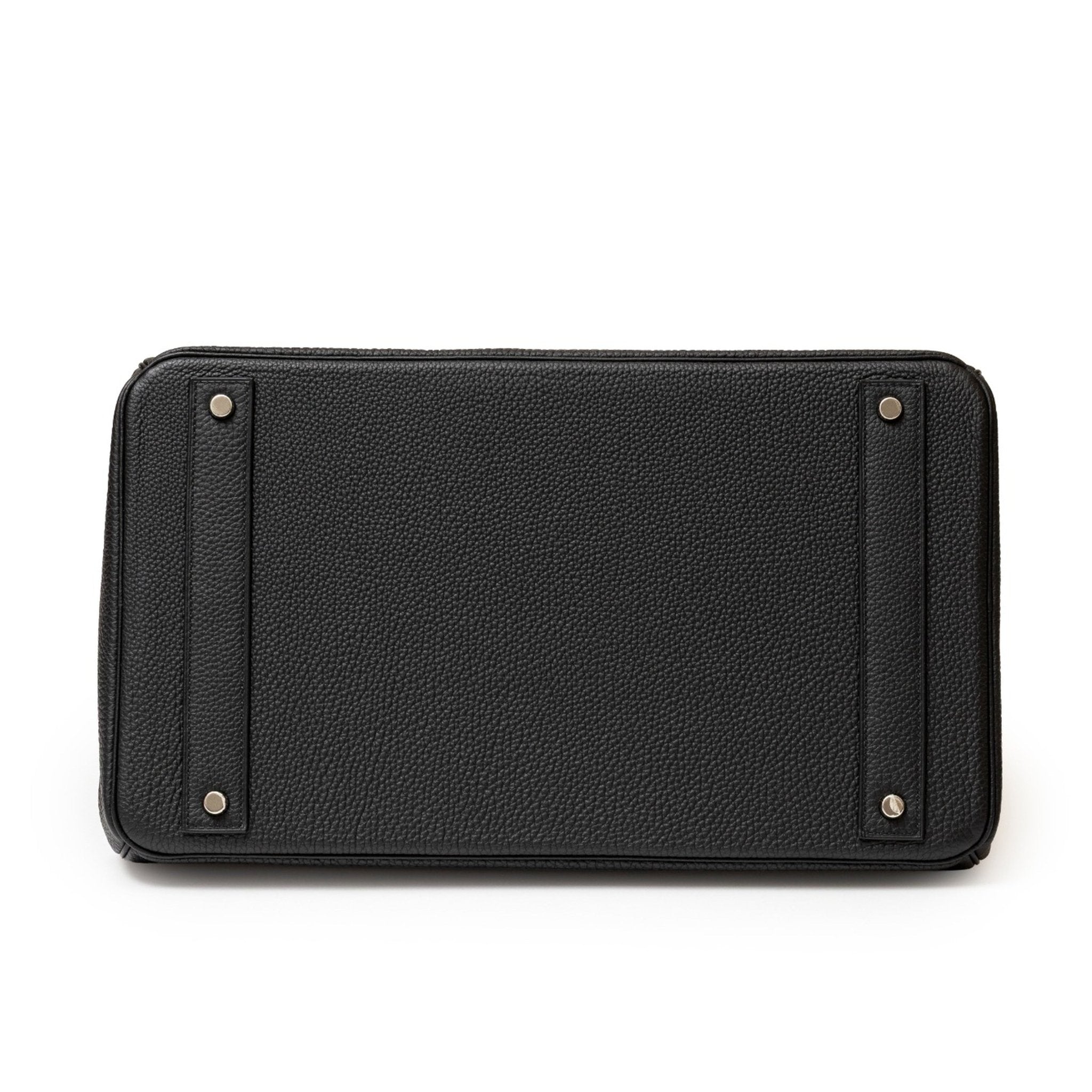 Hermès Hac Birkin 40 Black Togo Palladium Hardware