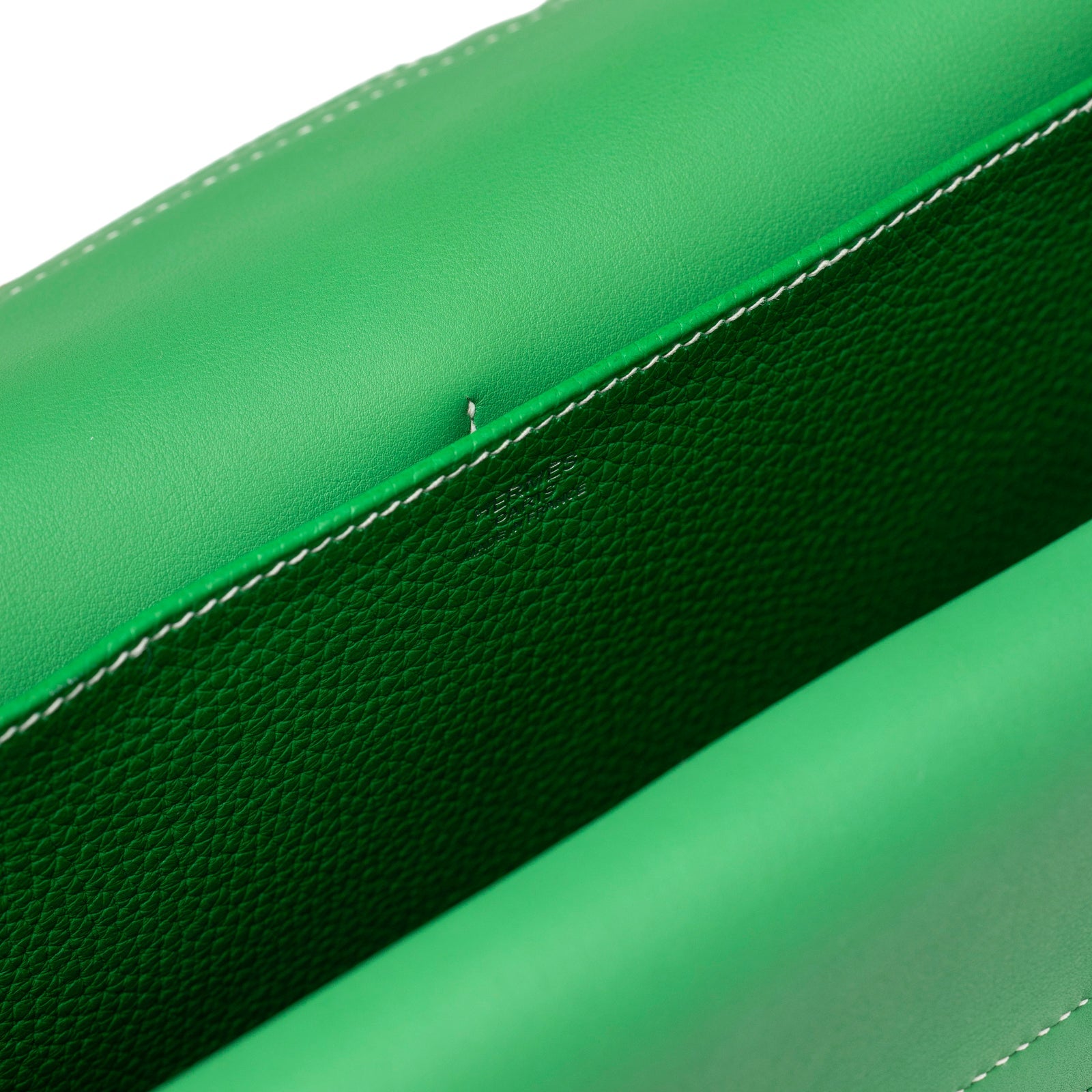 Hermès Halzan 31 Bambou Clemence Palladium Hardware