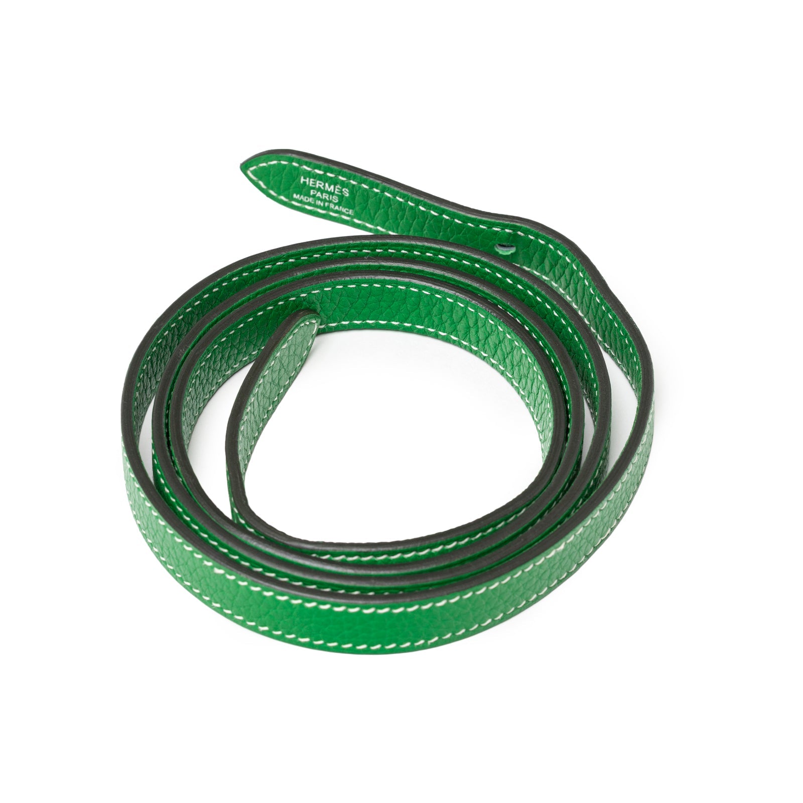 Hermès Halzan 31 Bambou Clemence Palladium Hardware