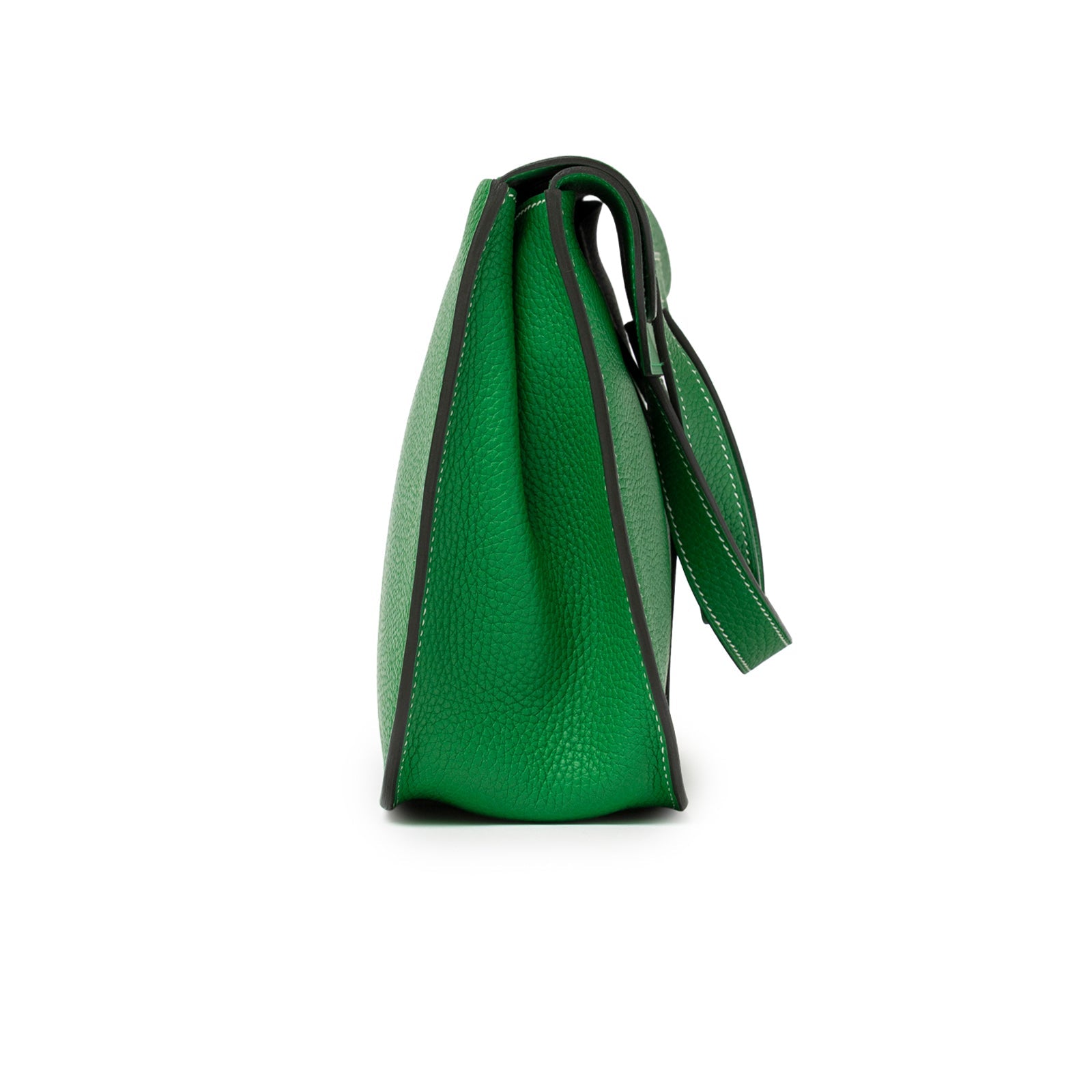 Hermès Halzan 31 Bambou Clemence Palladium Hardware