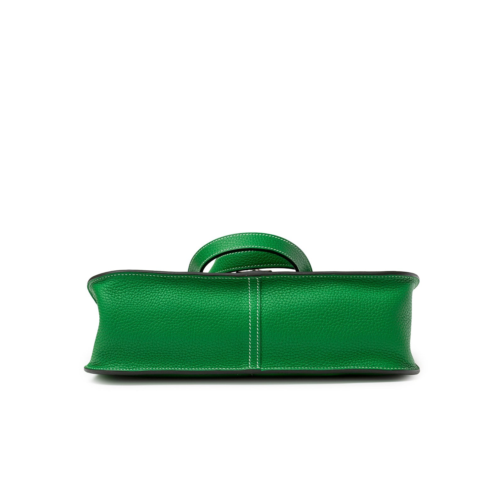 Hermès Halzan 31 Bambou Clemence Palladium Hardware