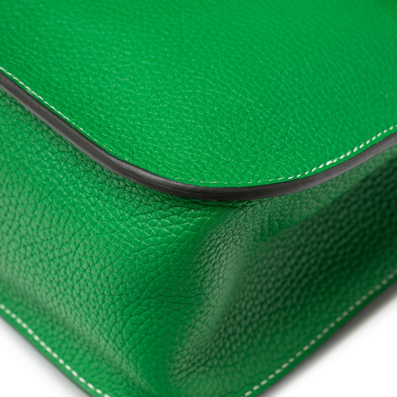 Hermès Halzan 31 Bambou Clemence Palladium Hardware