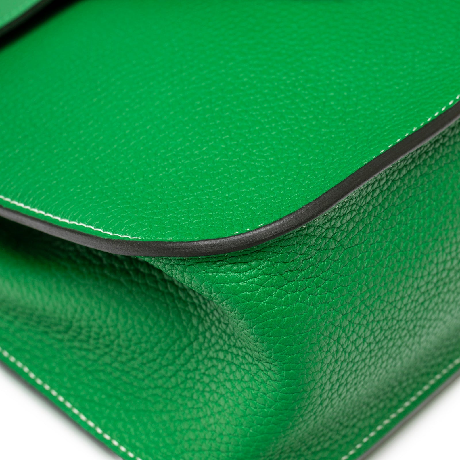 Hermès Halzan 31 Bambou Clemence Palladium Hardware