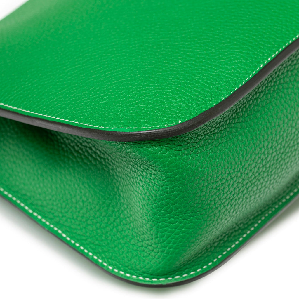 Hermès Halzan 31 Bambou Clemence Palladium Hardware