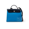Hermès Herbag Zip PM 31 Blue Vache Hunter Palladium Hardware