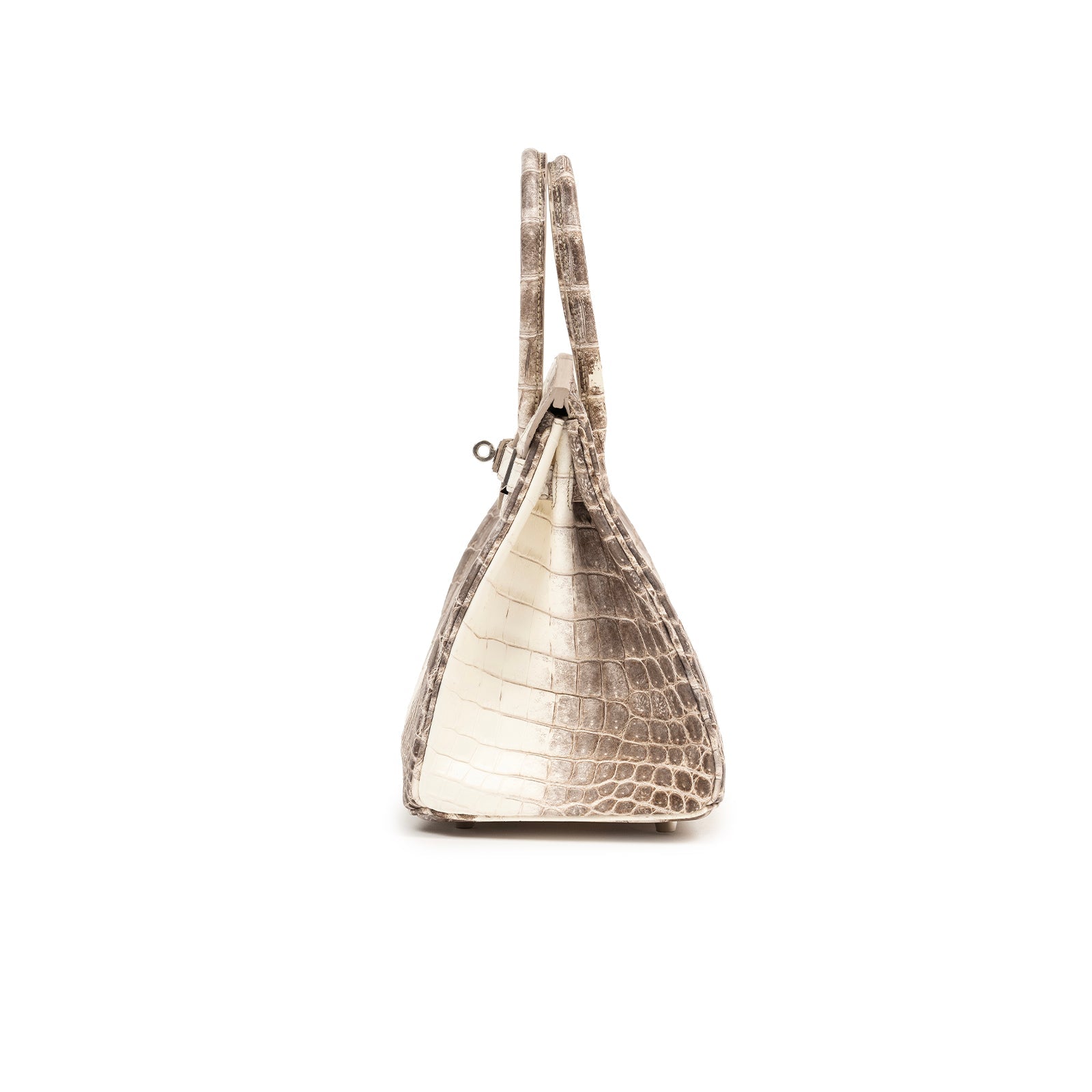 Hermès Himalaya Birkin 30 Matte Niloticus Crocodile Palladium Hardware