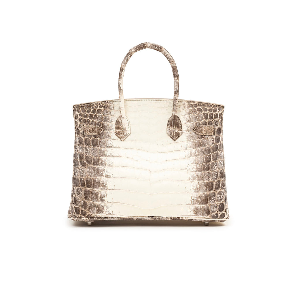 Hermès Himalaya Birkin 30 Matte Niloticus Crocodile Palladium Hardware
