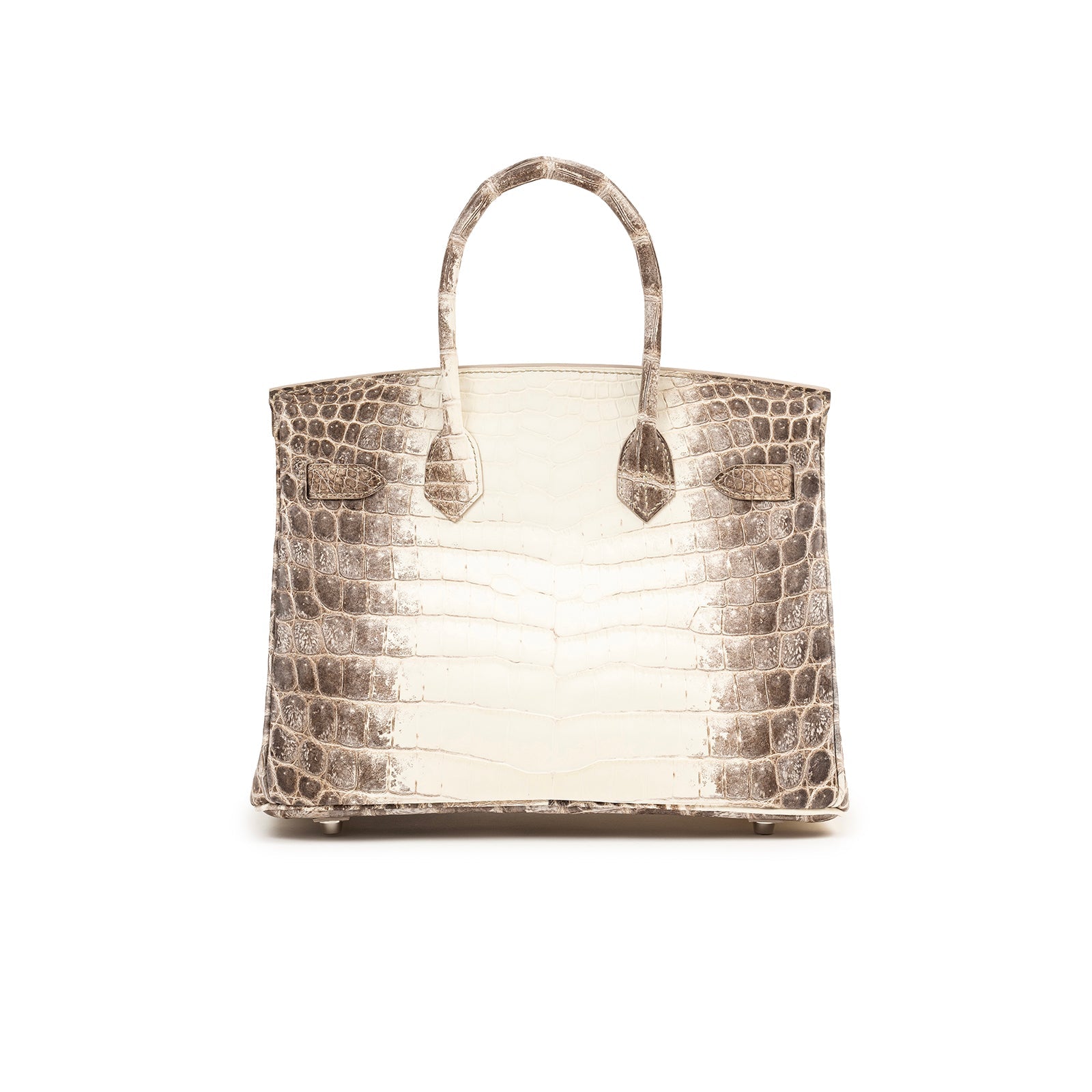 Hermès Himalaya Birkin 30 Matte Niloticus Crocodile Palladium Hardware