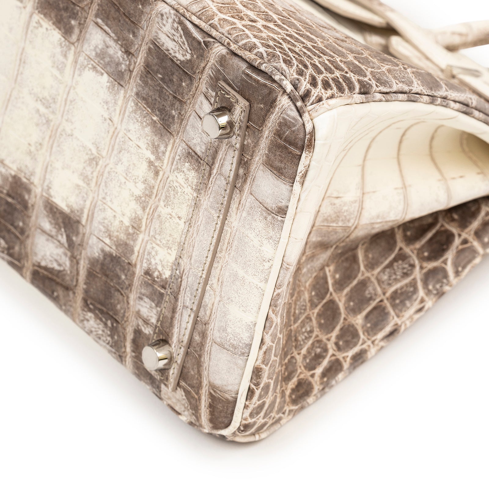 Hermès Himalaya Birkin 30 Matte Niloticus Crocodile Palladium Hardware