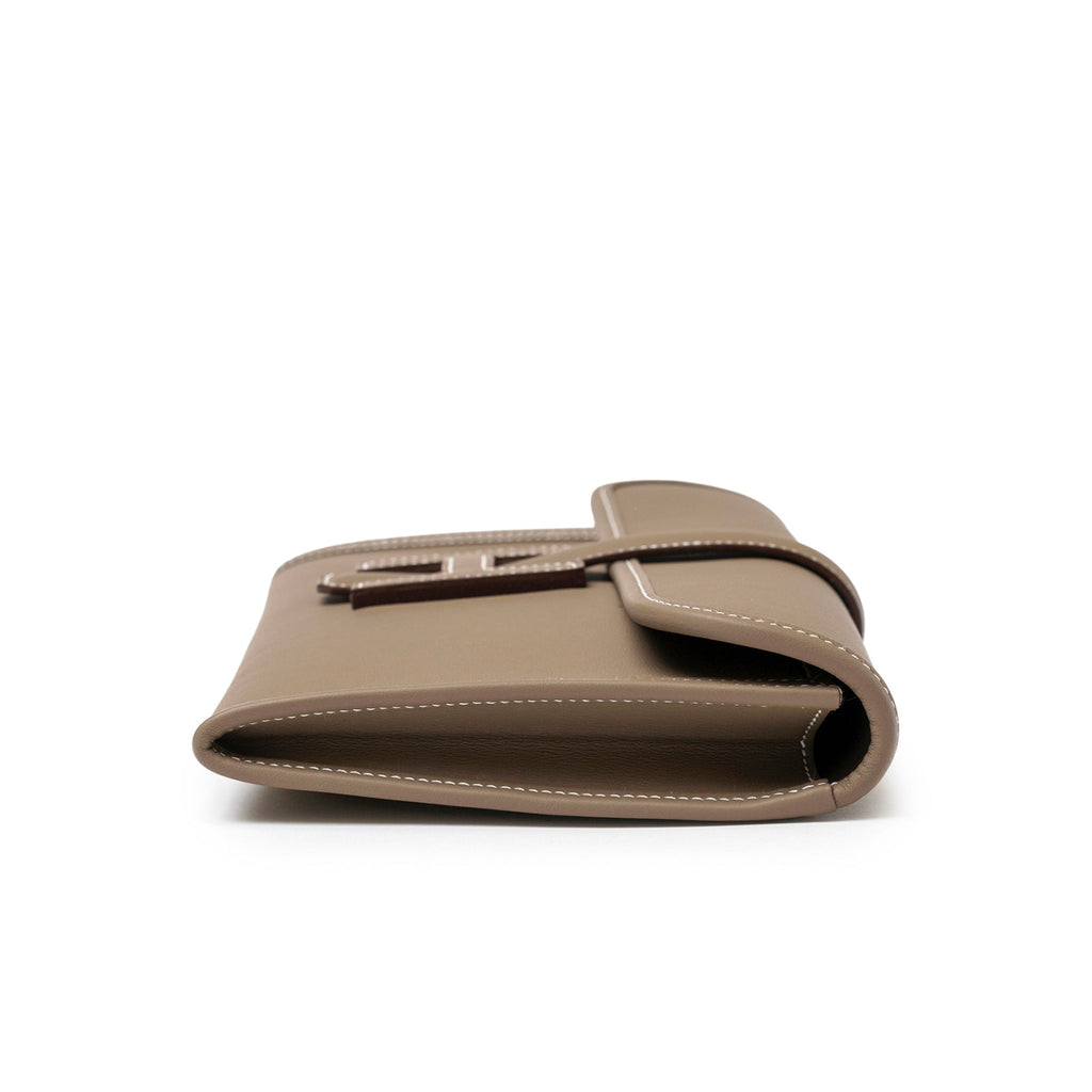 Hermès Jige Elan 29 Clutch Etoupe Swift
