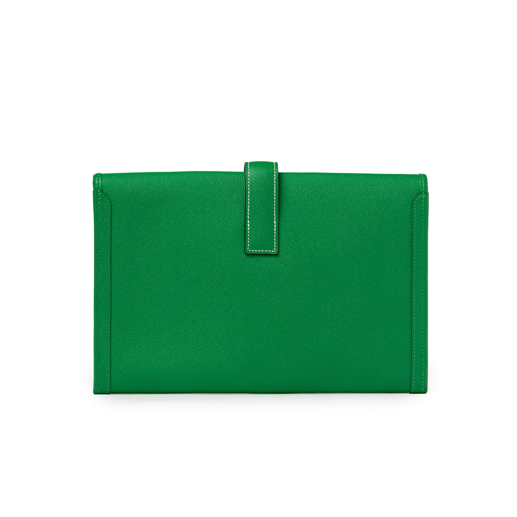 Hermès Jige PM Bamboo Green Epsom