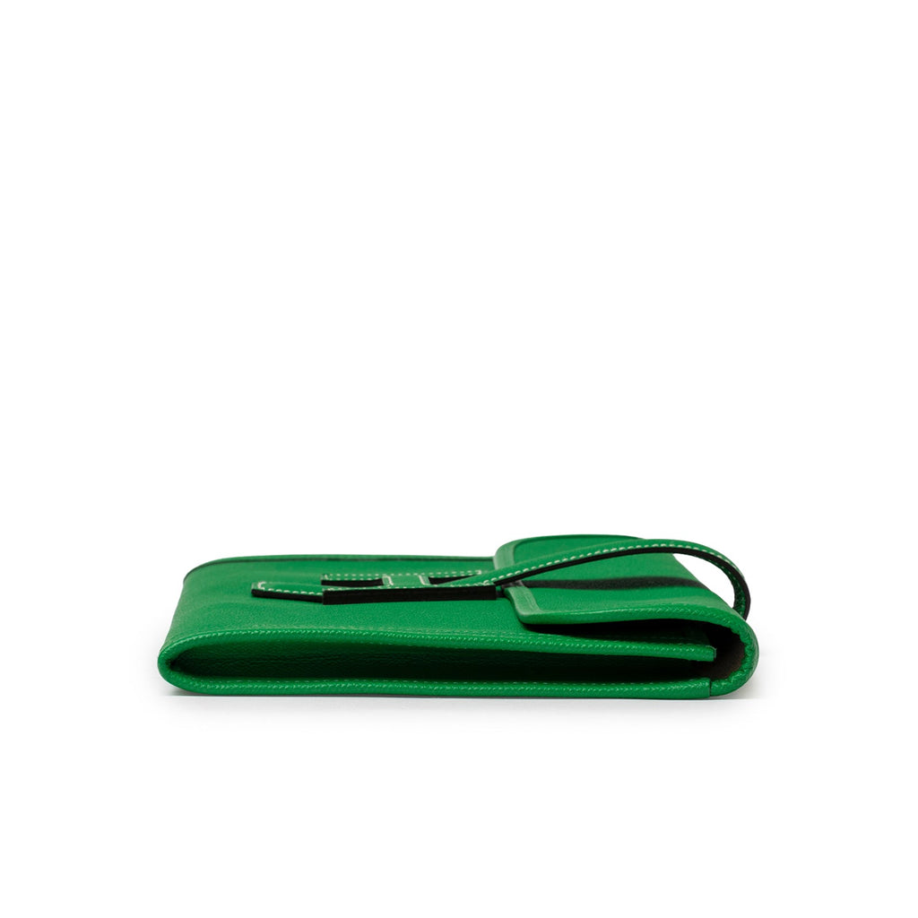 Hermès Jige PM Bamboo Green Epsom
