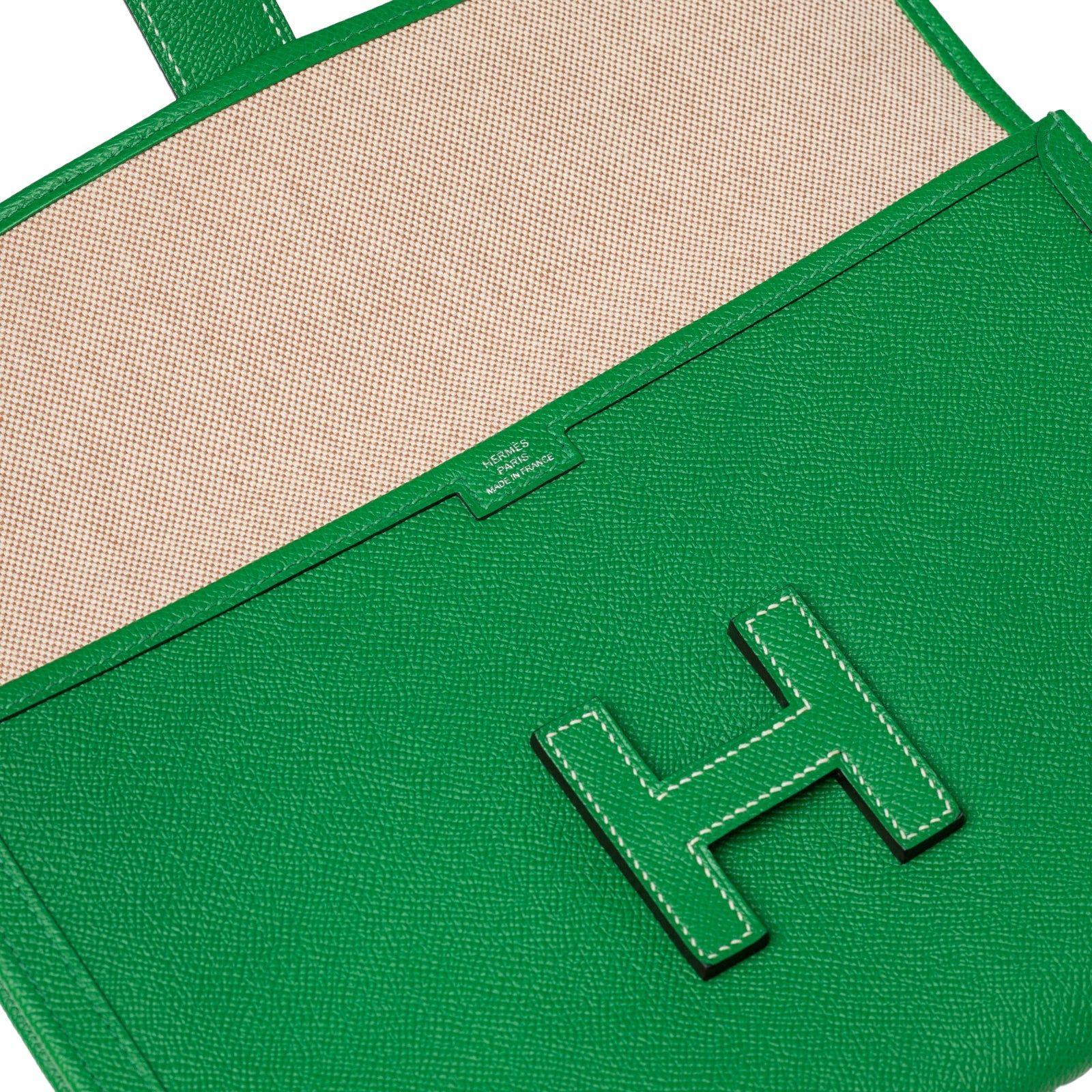 Hermès Jige PM Bamboo Green Epsom