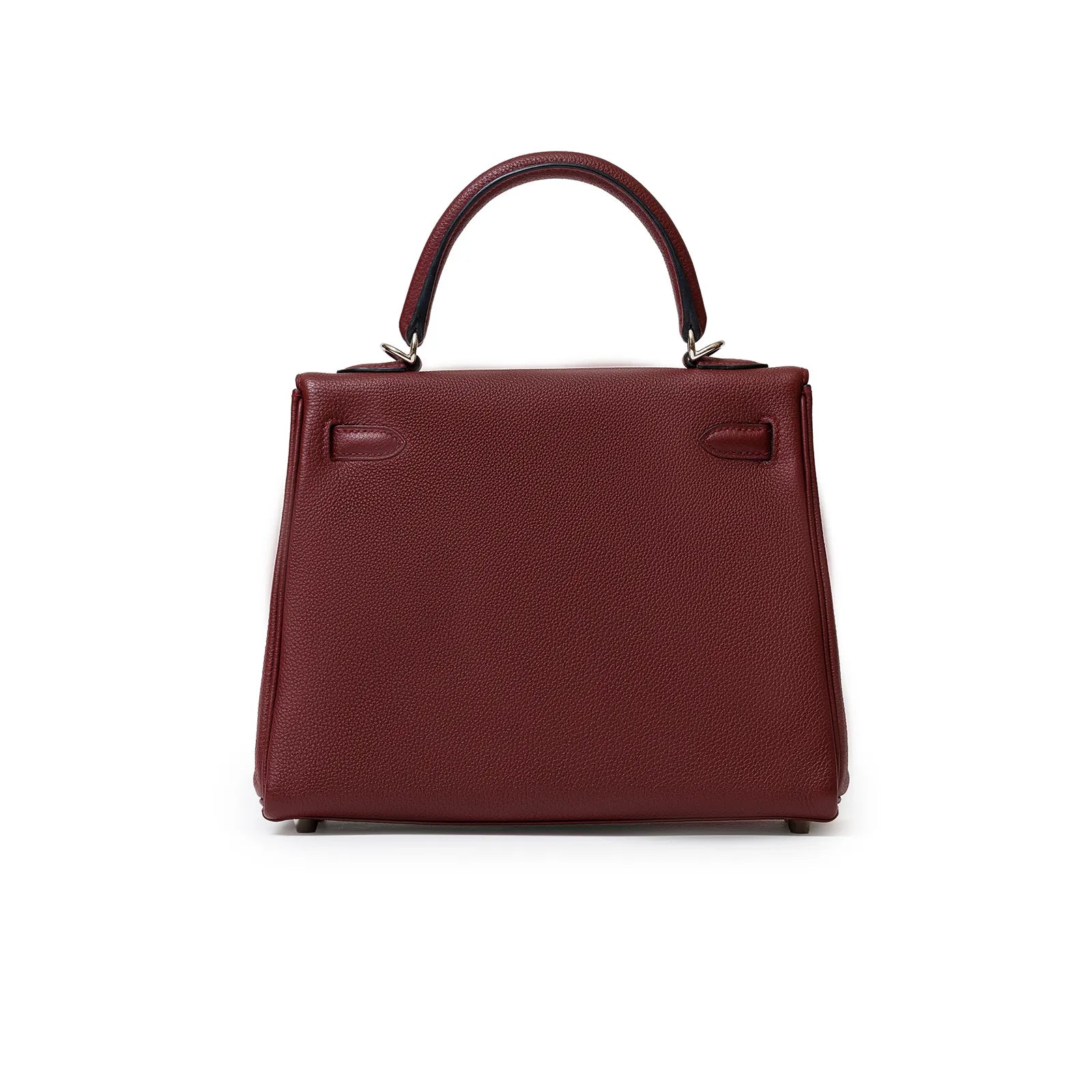 Hermès Kelly 25 Retourne Togo Rouge H Palladium Hardware