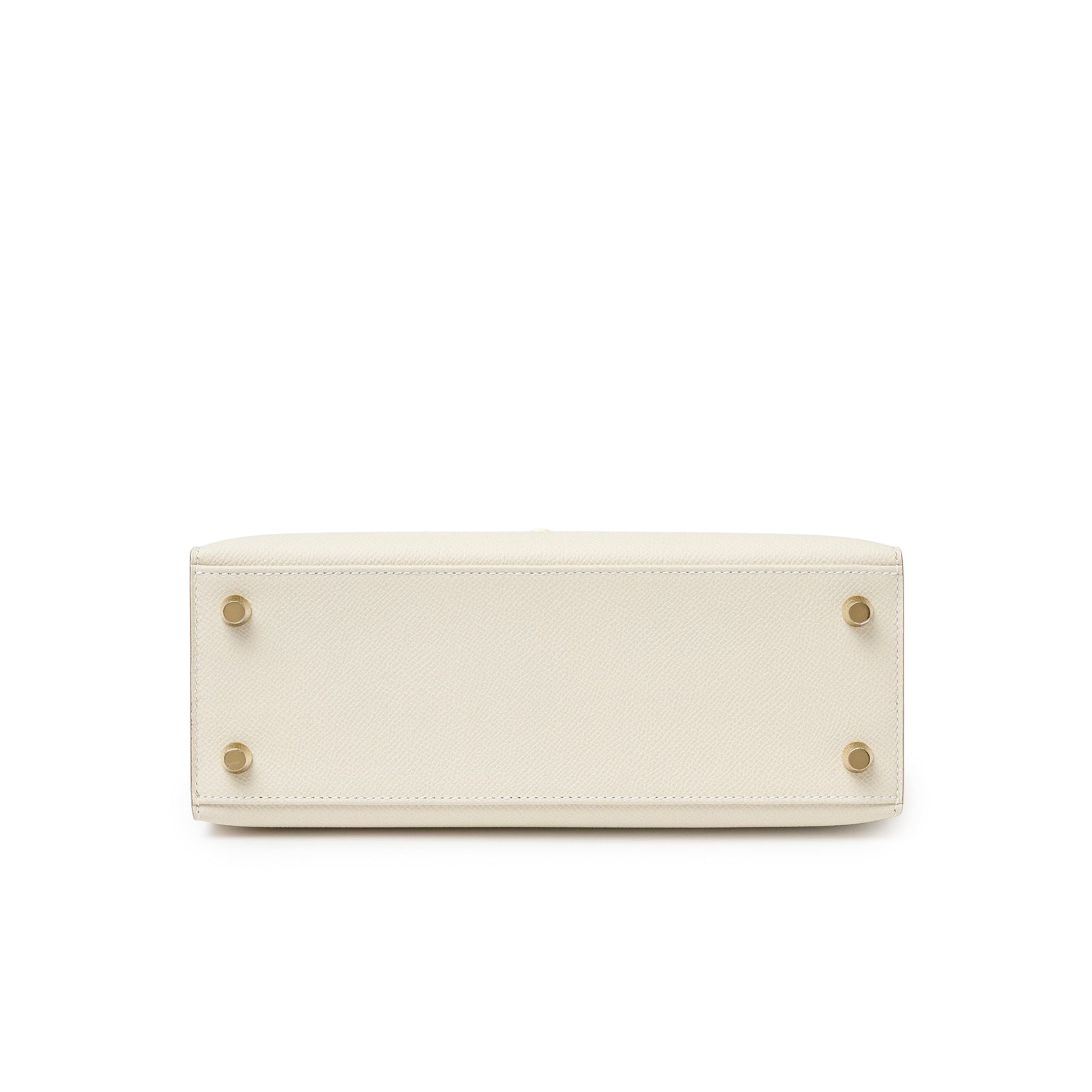 Hermès Kelly 25 Sellier Epsom Craie Permabrass Hardware