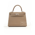 Hermès Kelly 25 Sellier Etoupe Epsom Palladium Hardware