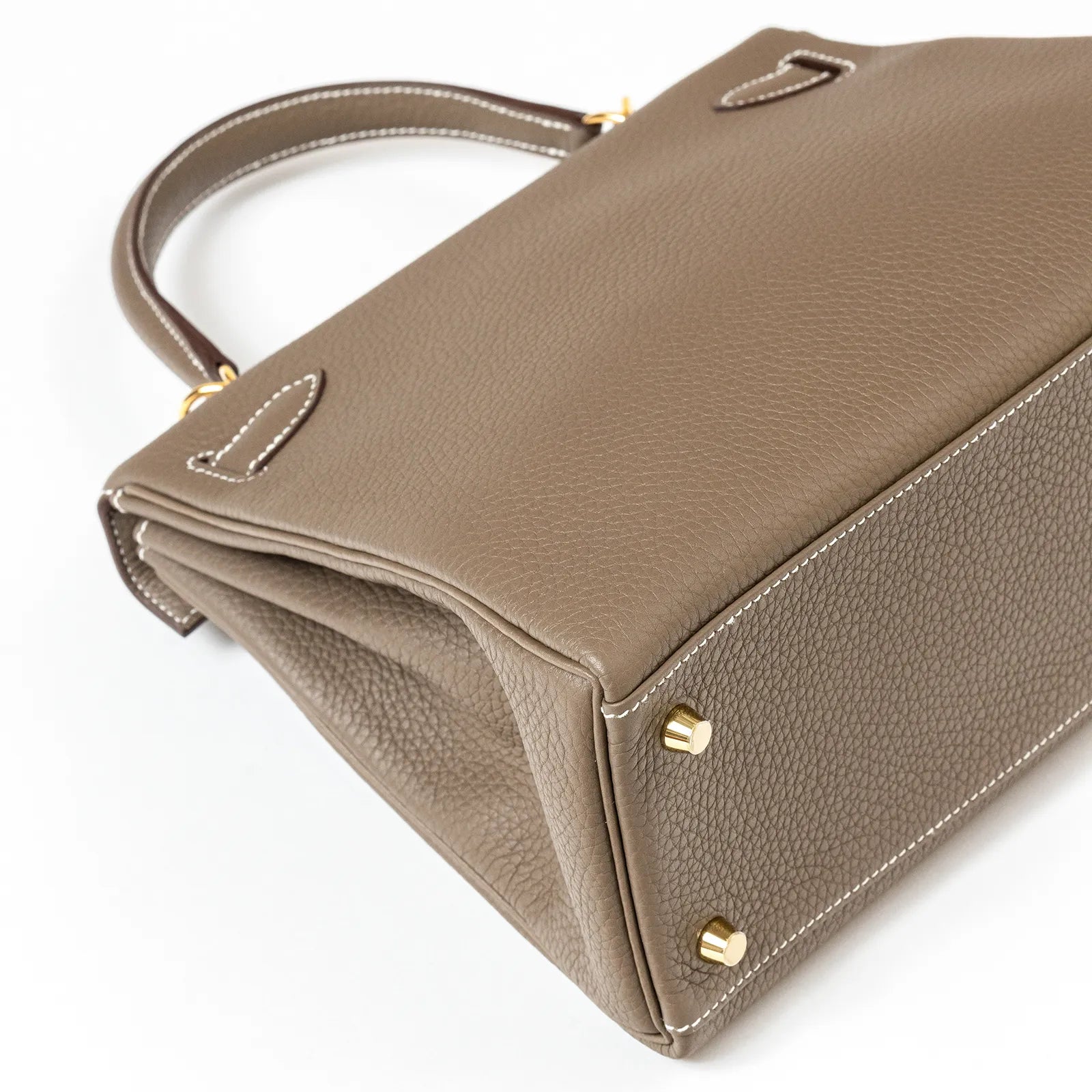 Hermès Kelly 28 Retourne Etoupe Togo Gold Hardware