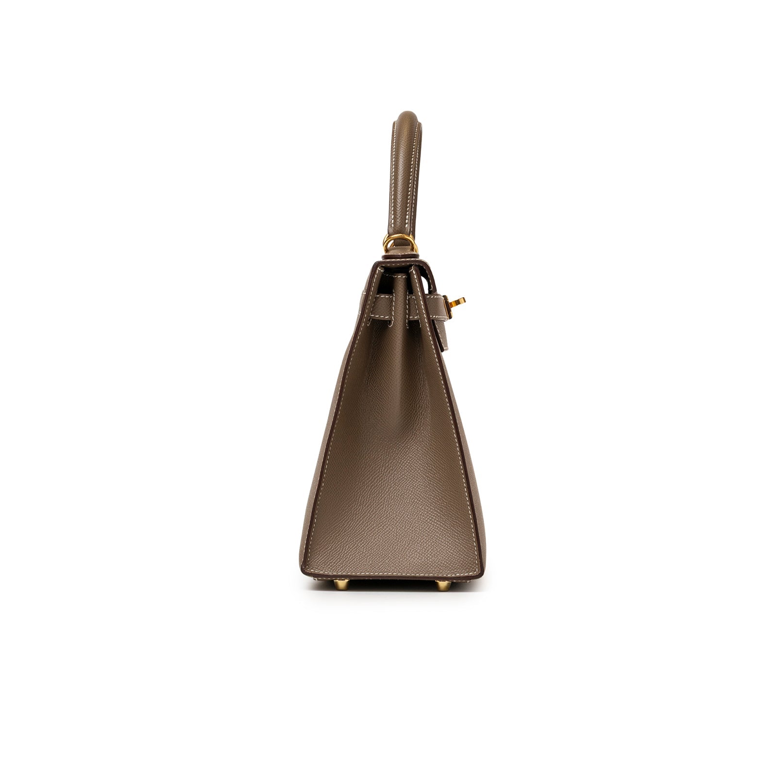 Hermès Kelly 28 Sellier Etoupe Epsom Gold hardware