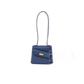 Hermès Kelly Desordre 20 Sellier Blue Saphir Epsom Gold Hardware