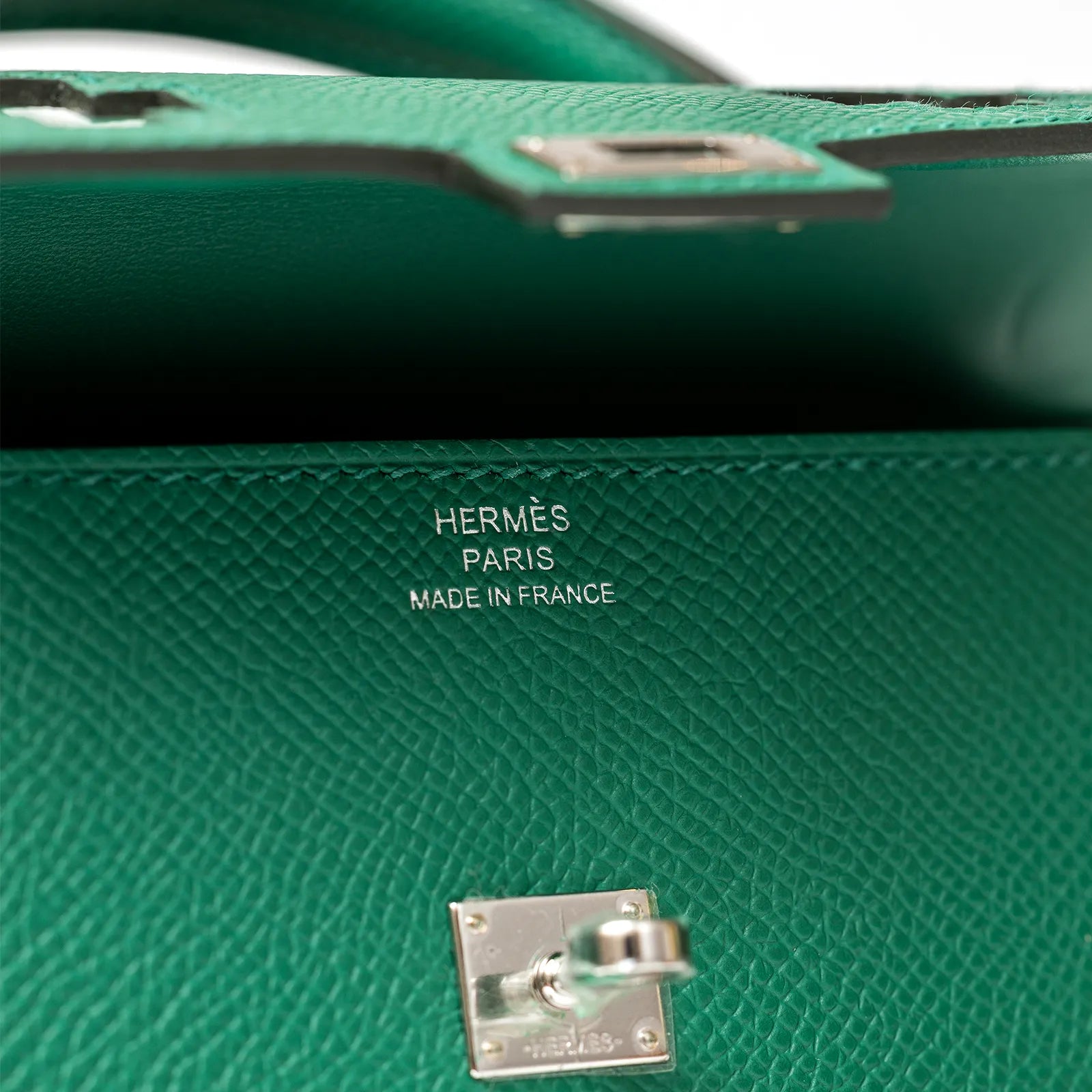 Hermès Kelly Dole Picto Vertigo /Gold/Zanzibar/Misty Epsom Palladium Hardware