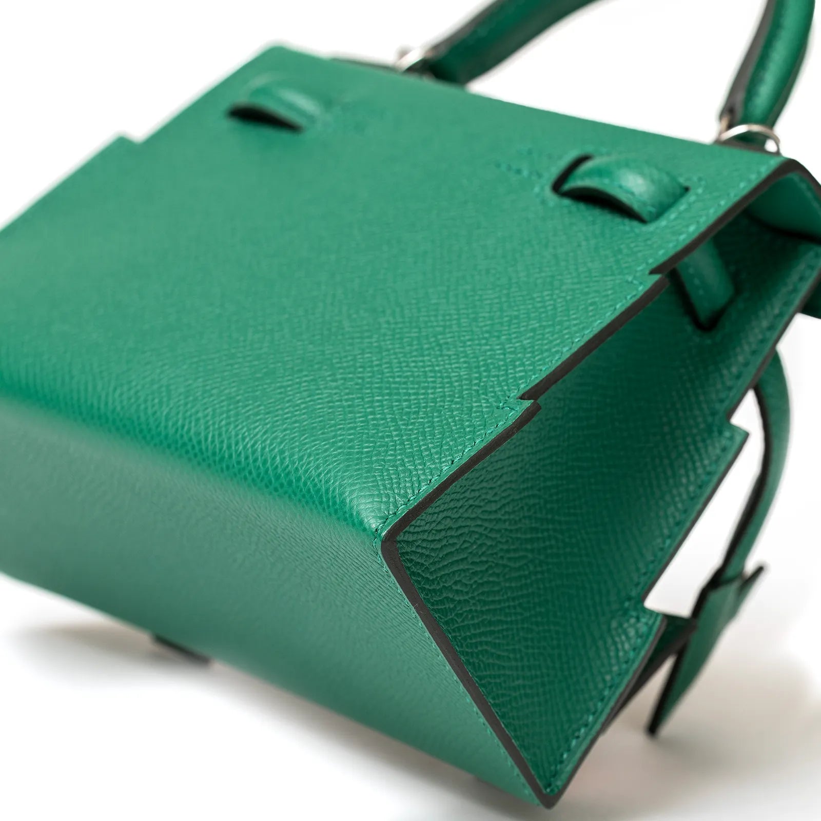 Hermès Kelly Dole Picto Vertigo /Gold/Zanzibar/Misty Epsom Palladium Hardware