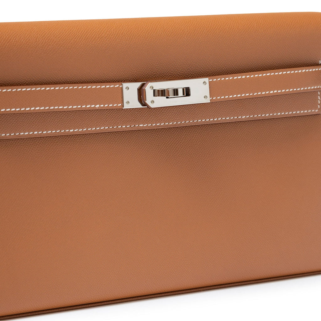 Hermès Kelly Elan Gold Madame Palladium Hardware