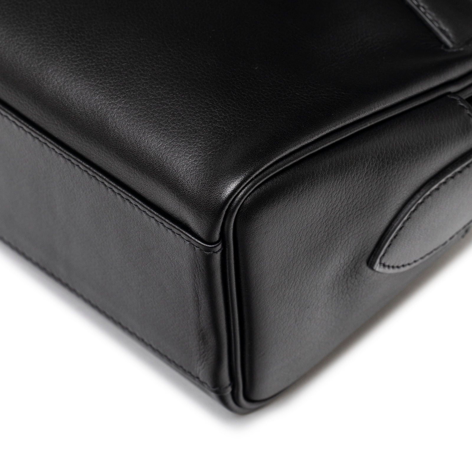 Hermès Kelly Messenger PM Black Evergrain Palladium Hardware