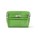 Hermès Kelly Messenger PM Vert Yucca Evercolor Palladium Hardware