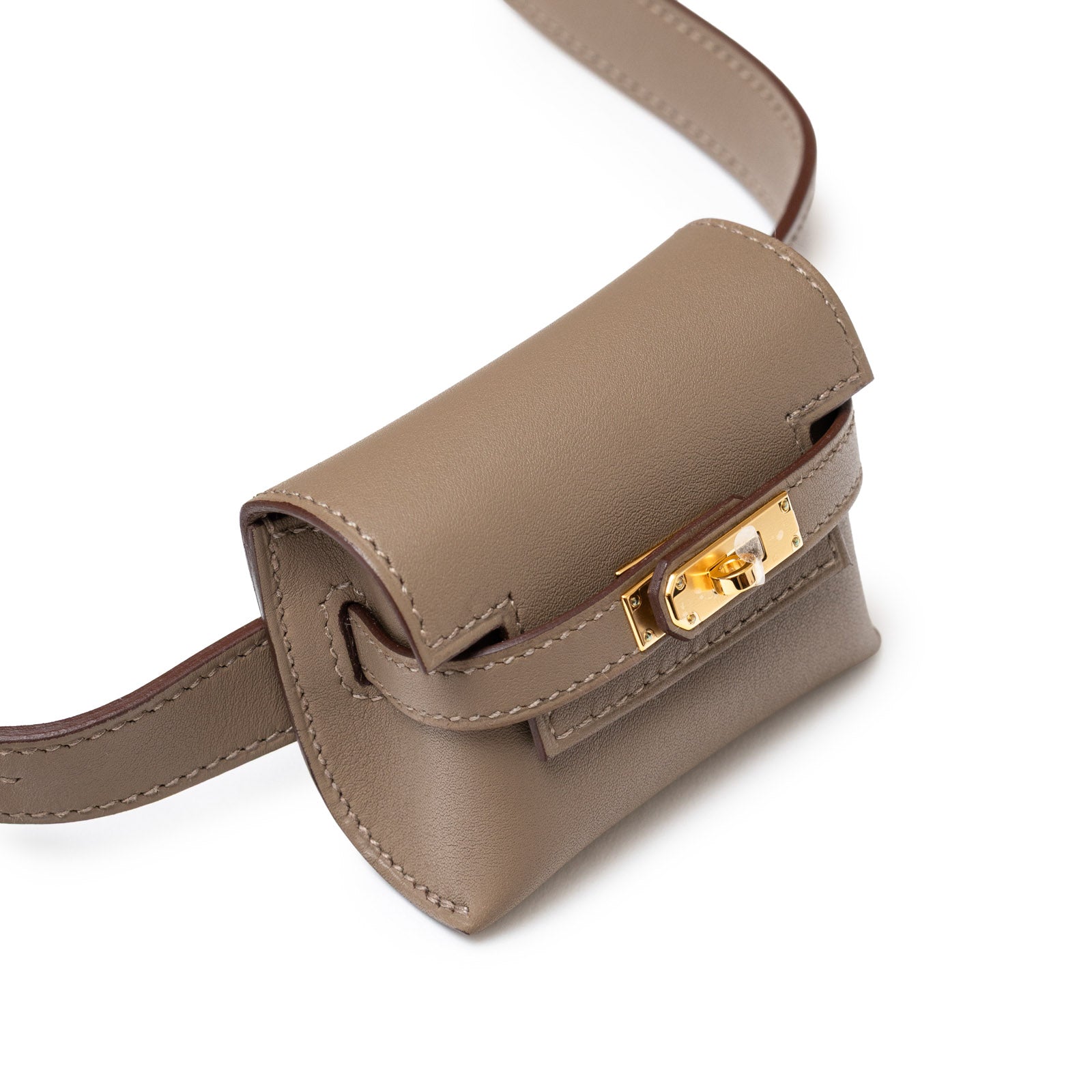 Hermès Kelly Moove Etoupe Swift Gold Hardware