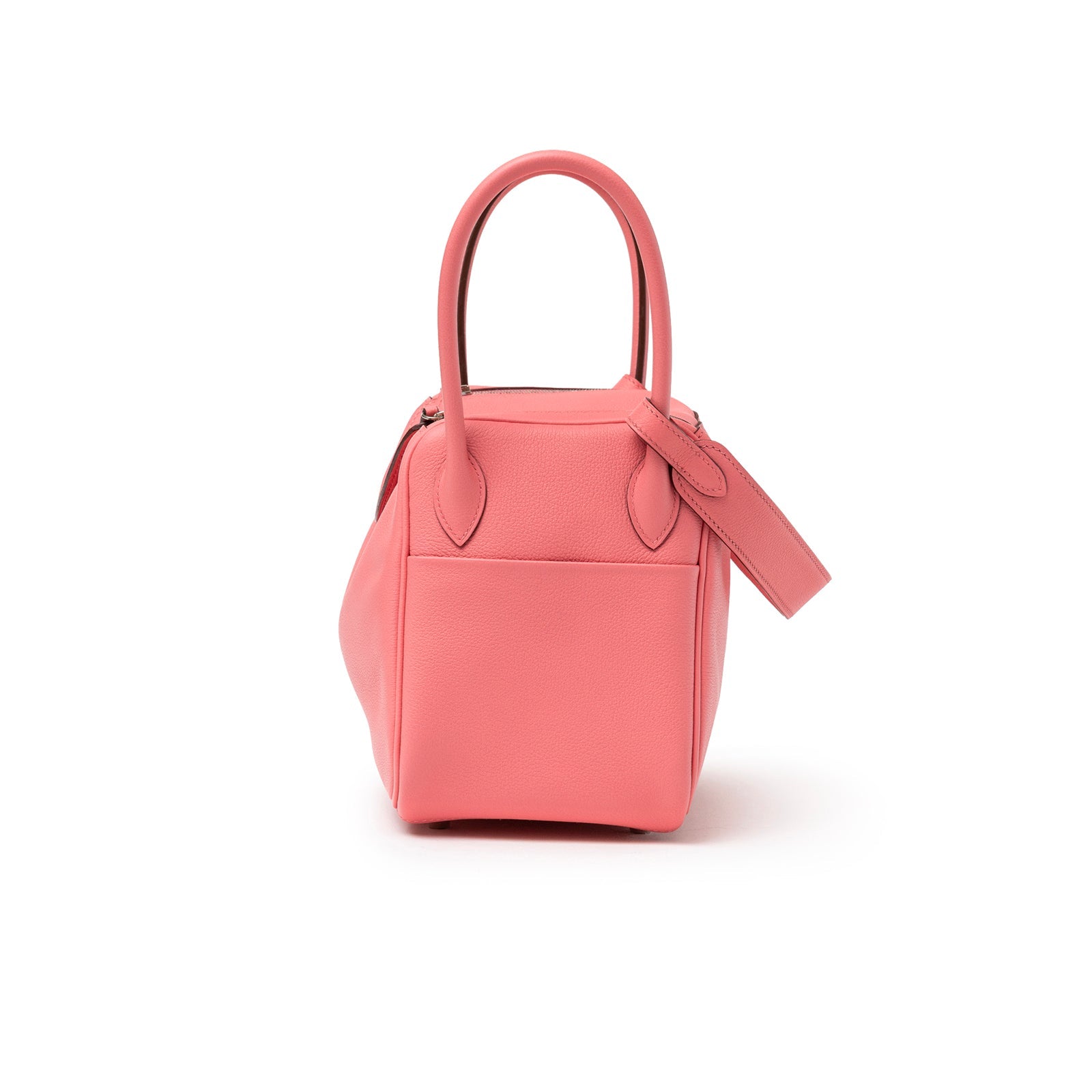 Hermès Lindy 26 Rose Azelee Evercolor Palladium Hardware