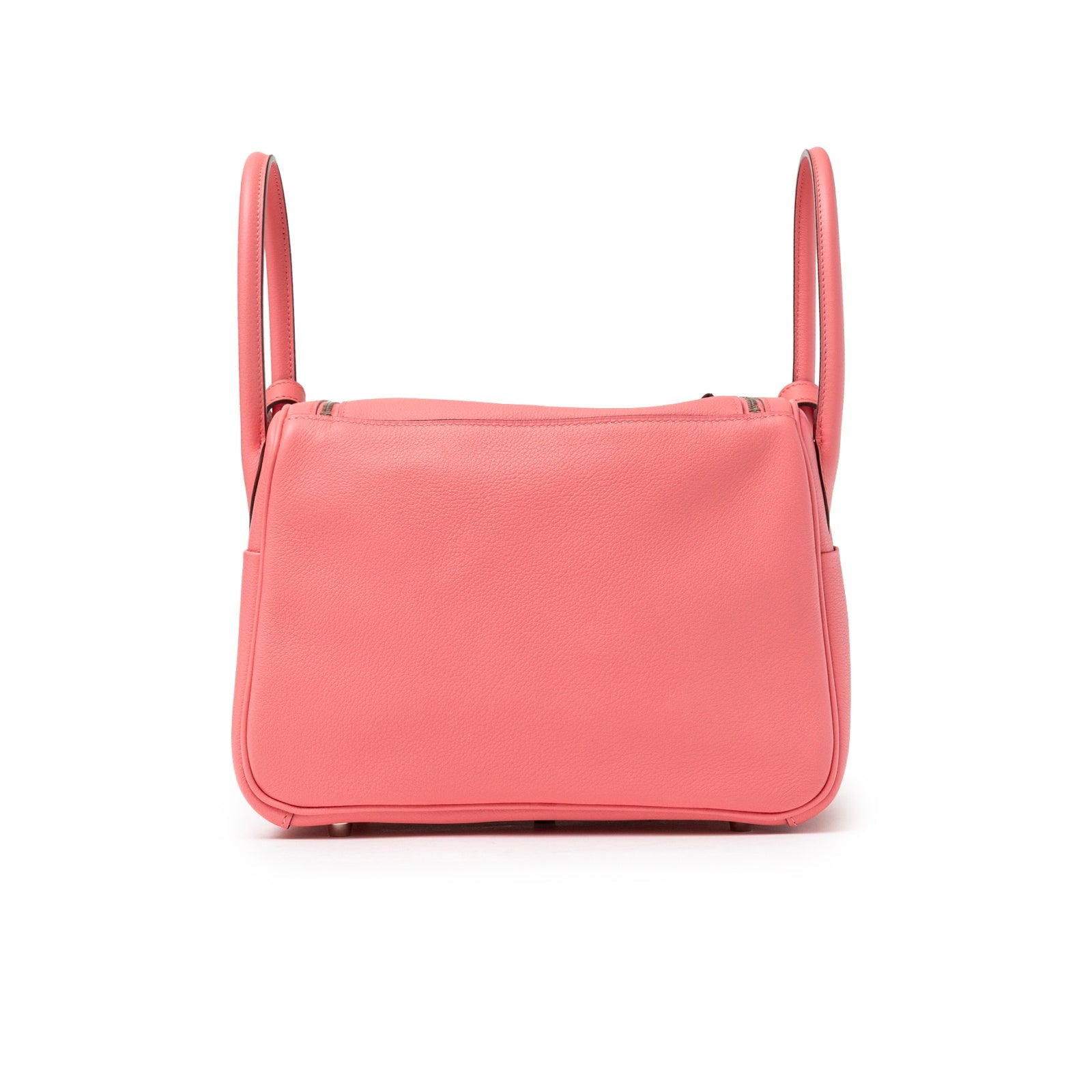 Hermès Lindy 26 Rose Azelee Evercolor Palladium Hardware