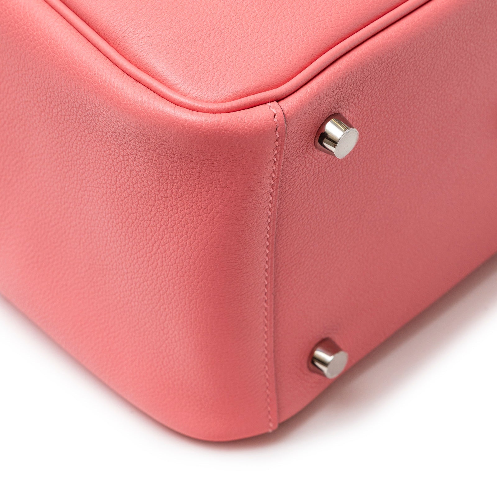 Hermès Lindy 26 Rose Azelee Evercolor Palladium Hardware