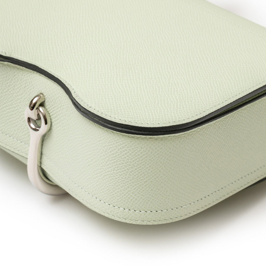 Hermès Mini Della Cavalleria Mini Vert Fizz Epsom Palladium Hardware