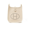 Hermès Mini Evelyne Beton Clemence Gold Hardware