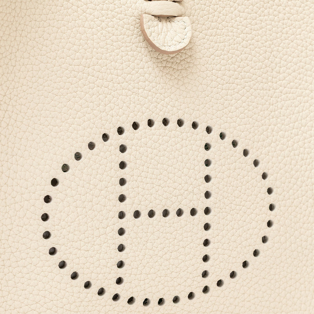 Hermès Mini Evelyne Beton Clemence Gold Hardware
