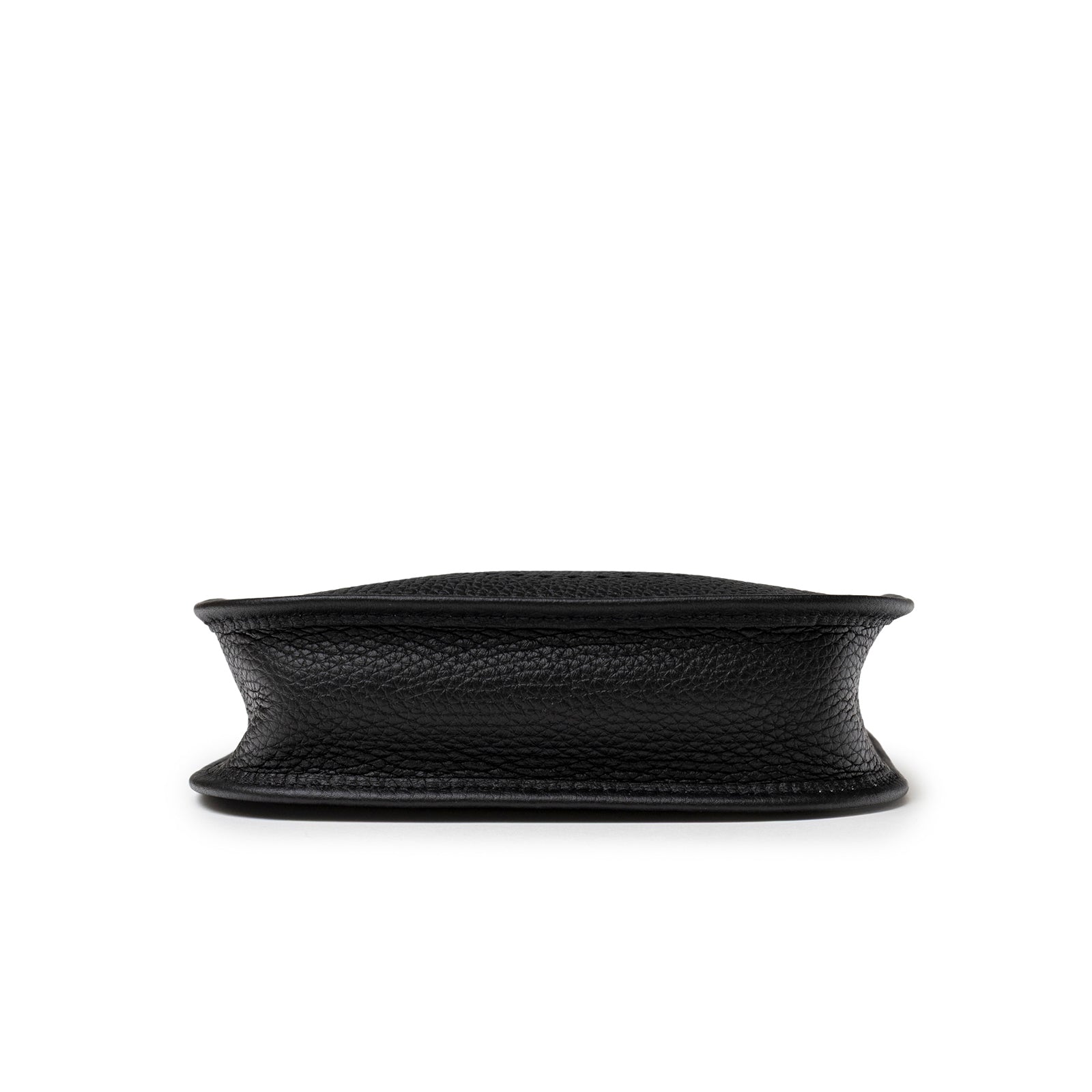Hermès Mini Evelyne Black Clemence Palladium Hardware