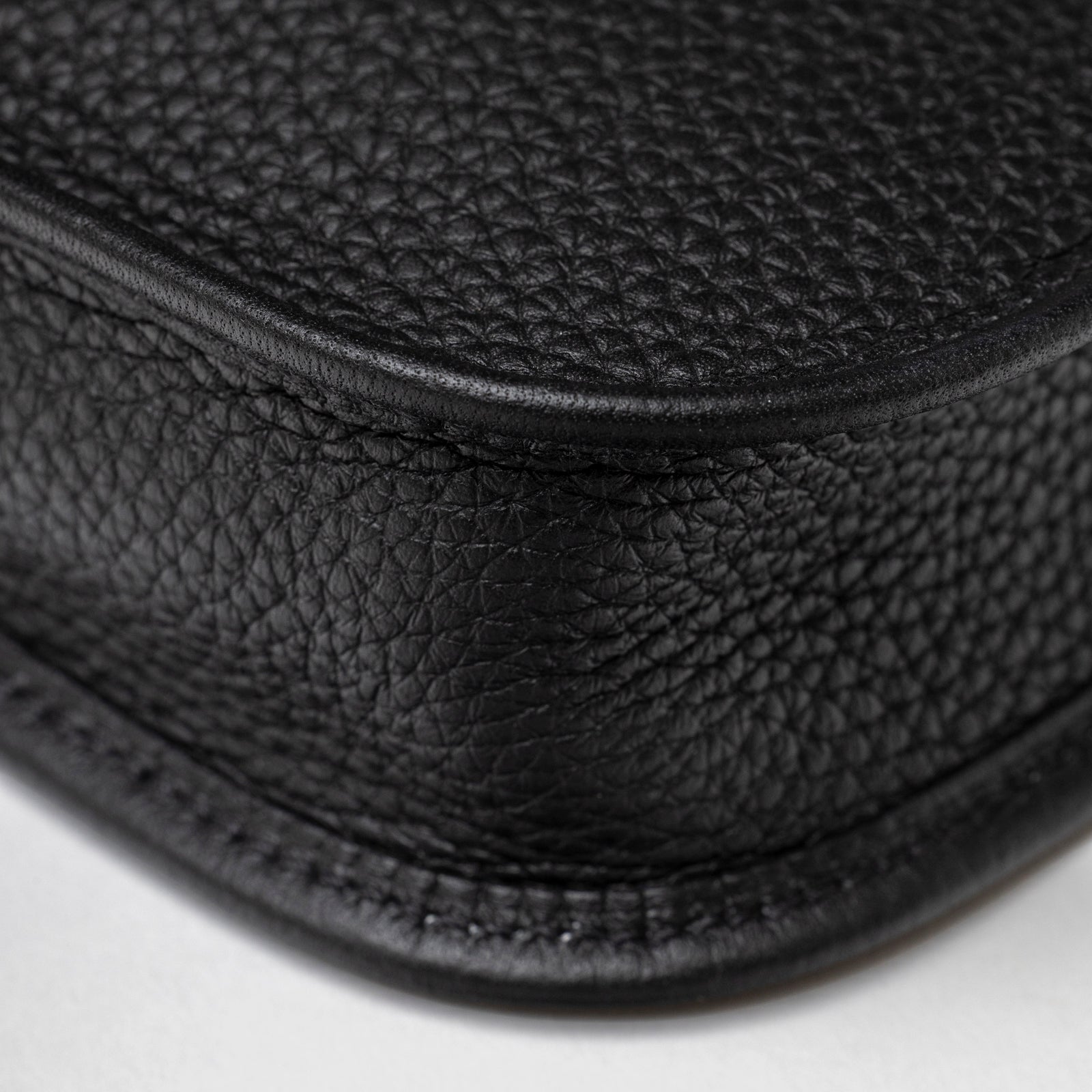 Hermès Mini Evelyne Black Clemence Palladium Hardware