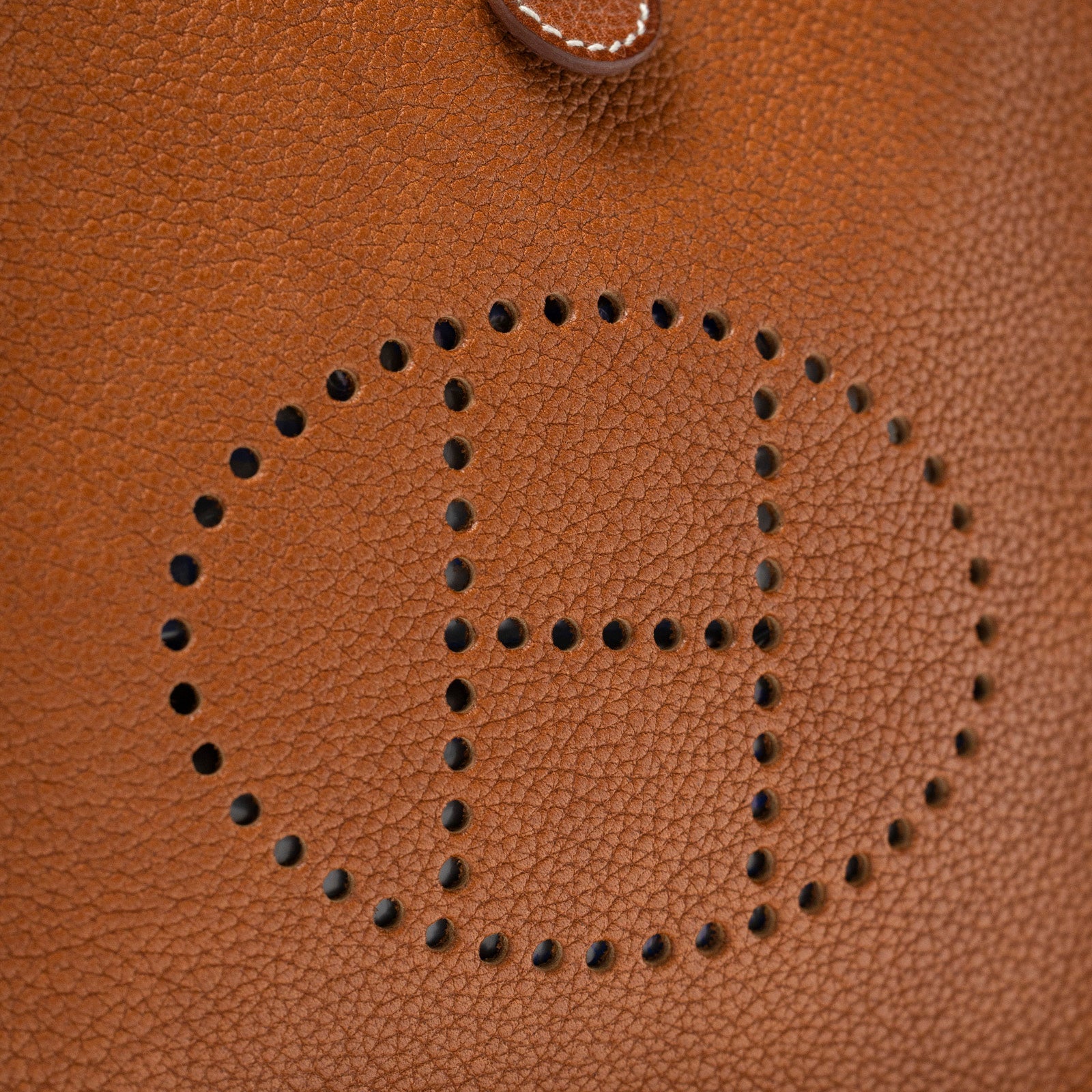 Hermès Mini Evelyne Fauve Barenia Palladium Hardware