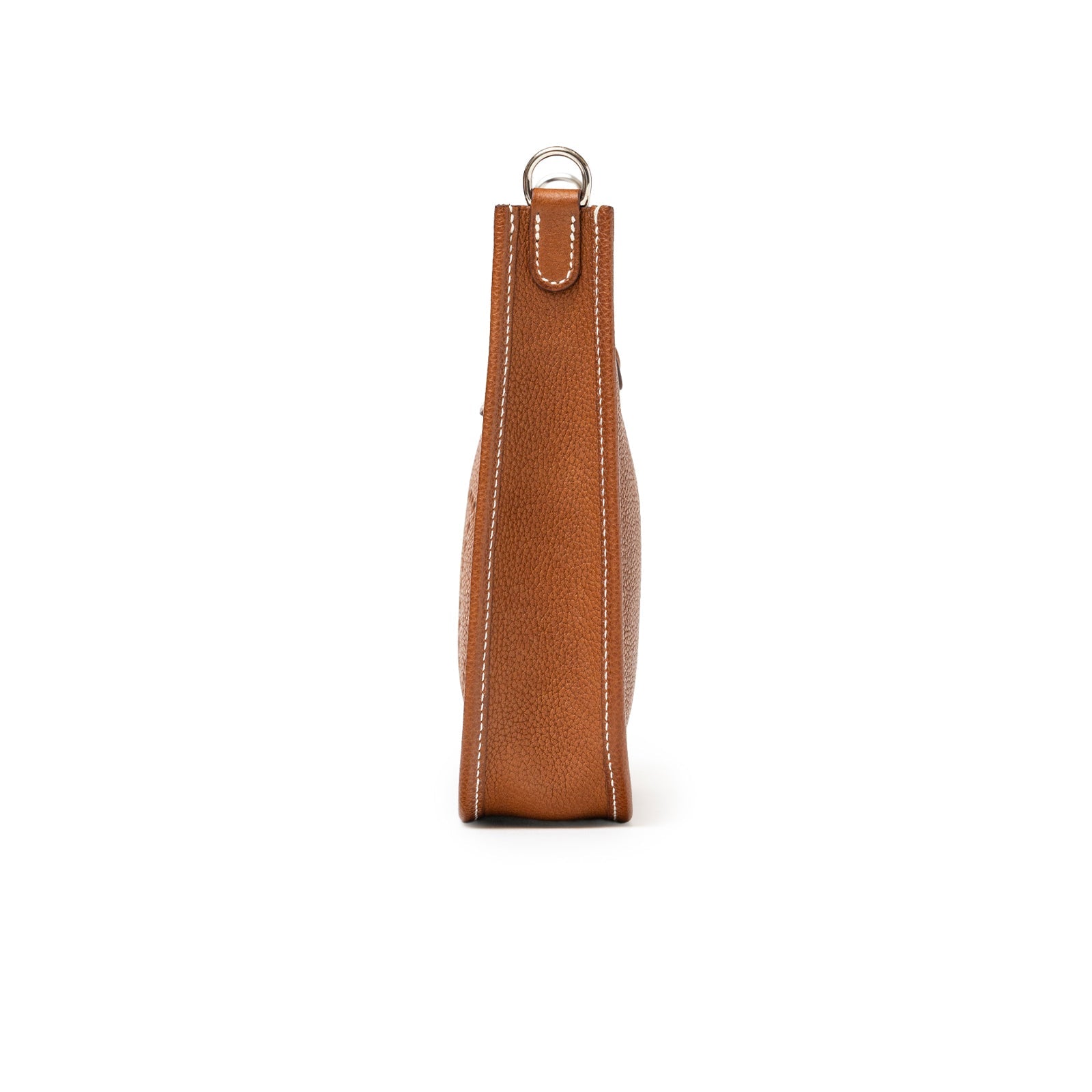 Hermès Mini Evelyne Fauve Barenia Palladium Hardware