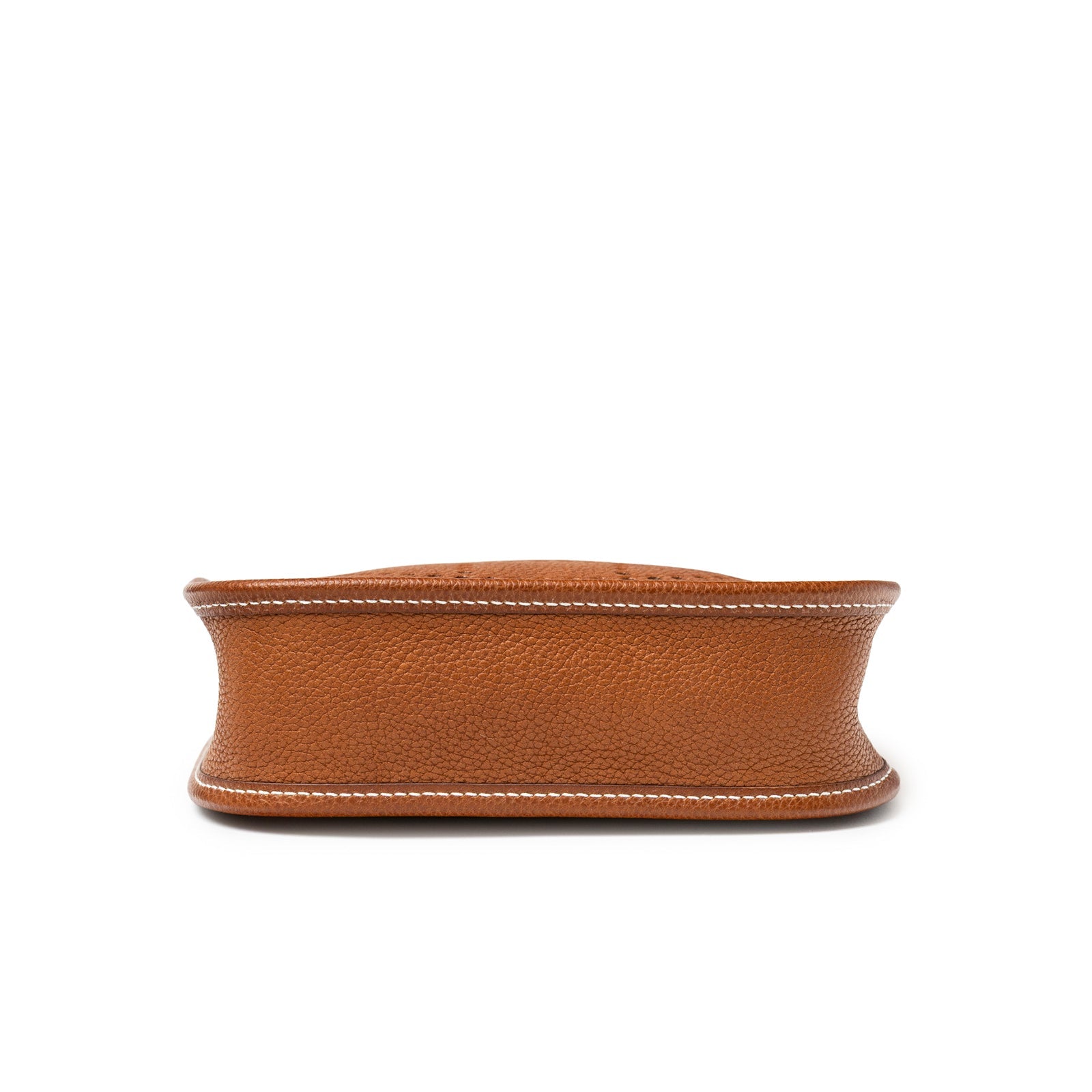 Hermès Mini Evelyne Fauve Barenia Palladium Hardware
