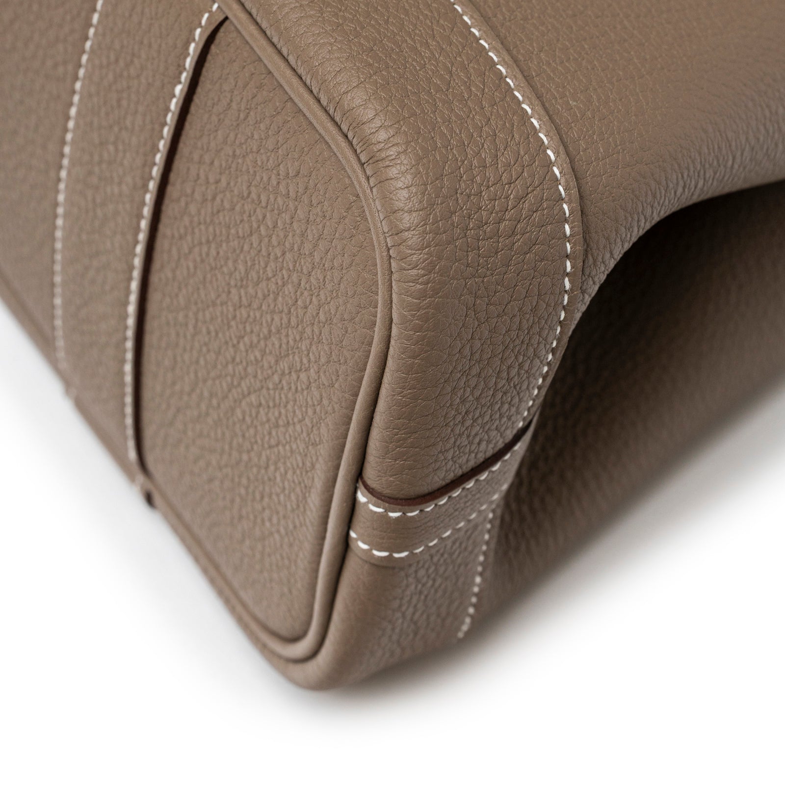 Hermès Mini Garden Party Neo 23 Etoupe Negonda Palladium Hardware