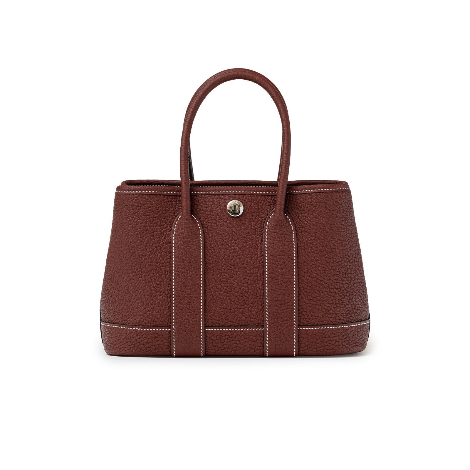 Hermès Mini Garden Party Neo 23 Rouge H Negonda Palladium Hardware