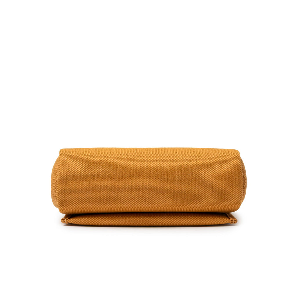 Hermès Mini Herbag Zip 20 Naturel Sable Toile and Vache Hunter Palladium Hardware