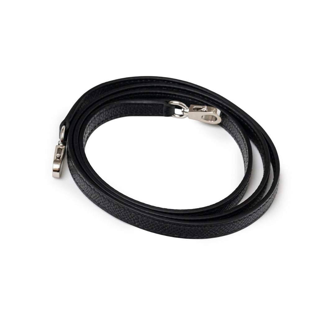 Hermès Mini Kelly II Sellier Black Epsom Palladium Hardware