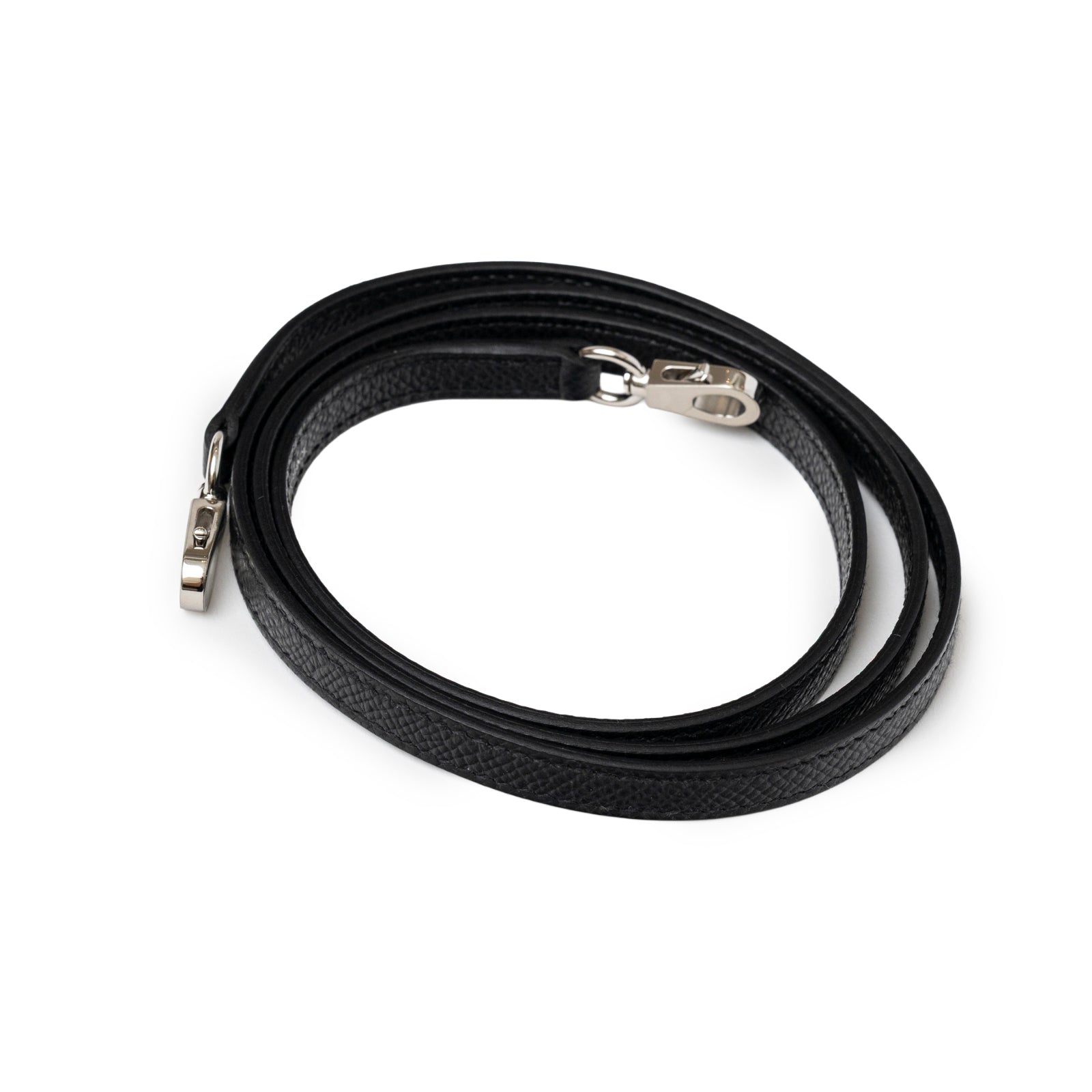 Hermès Mini Kelly II Sellier Black Epsom Palladium Hardware